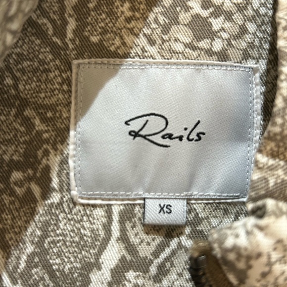 Rails snakeskin jacket - Picture 3 of 4